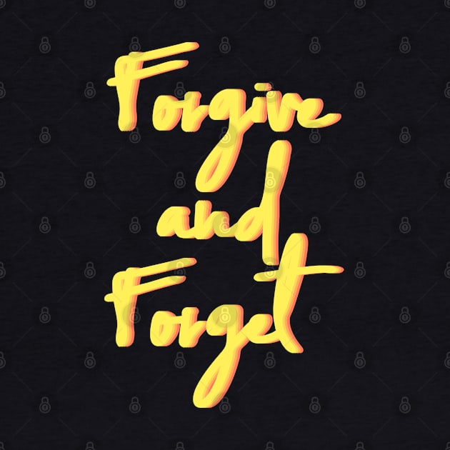 Forgive and Forget by TheCreatedLight